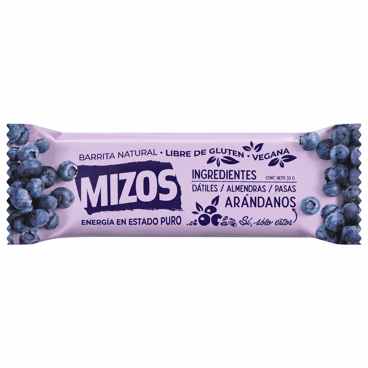Barrita Mizos Arándano 35 g